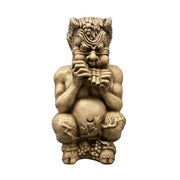 Chubby Greek Pan Statue (14-Inch)