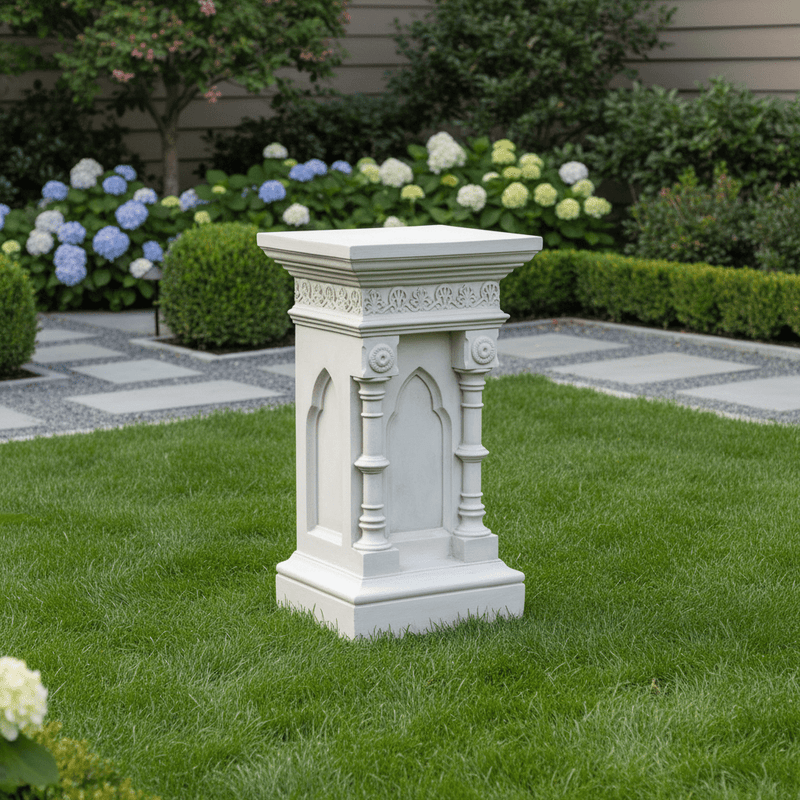 Church Pedestal Statue (42-Inch)