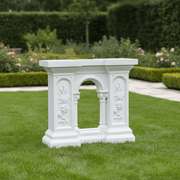 Church Railing Ending Religious Statue (29-Inch)