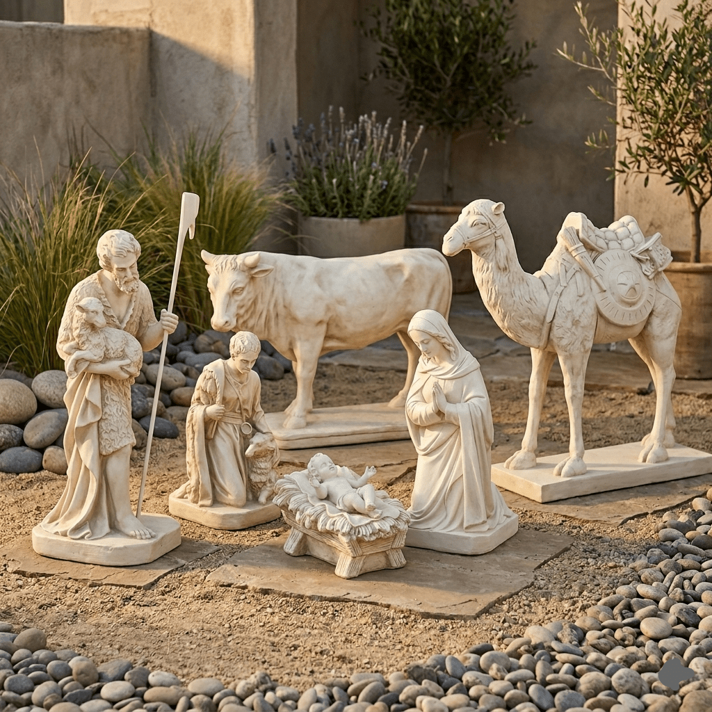 Classic Nativity Scene – 6 Piece Set”