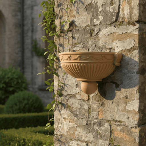 Classic Ribbon Outdoor Bracket (15 - Inch) Side Angle