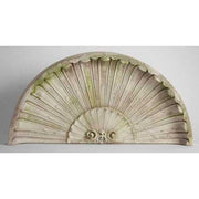 Classic Scallop Overdoor Outdoor Statue (19 - Inch) Different Angle
