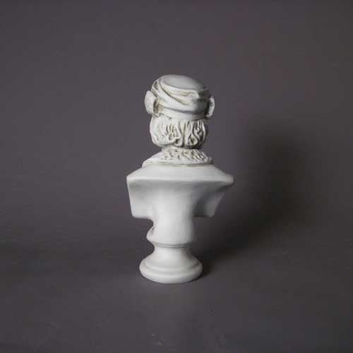 Columbus Bust Display Decor (10 - Inch) Side Angle