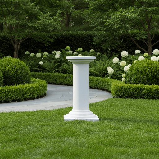 Column Outdoor Statue (11 - Inch) Side Angle