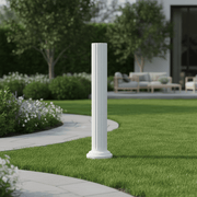 Column Ruin Outdoor Statue (20 - Inch) Side Angle