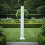 Column Shaft and Base Outdoor Statue (9 - Inch) Side Angle