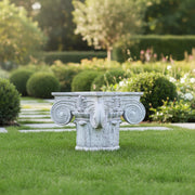 Composite Capital Outdoor Statue (15 - Inch) Side Angle