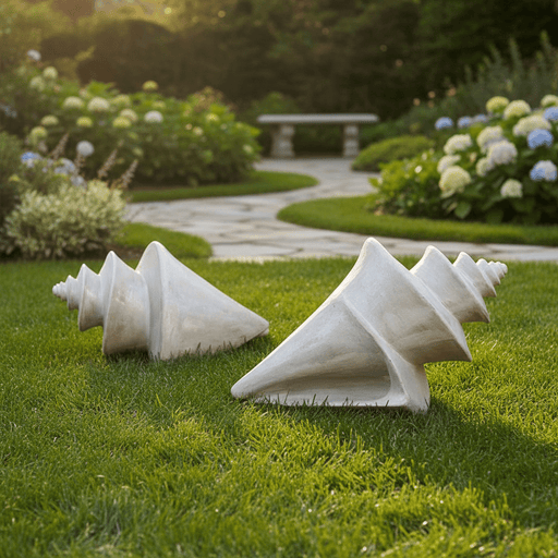 Conch Shell Garden Statue (68-Inch)