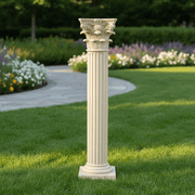Corinth Outdoor Statue (18 - Inch) Side Angle