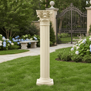 Corinth Outdoor Statue (29 - Inch) Side Angle