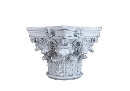 Corinthian Capital Outdoor Statue (14 - Inch)