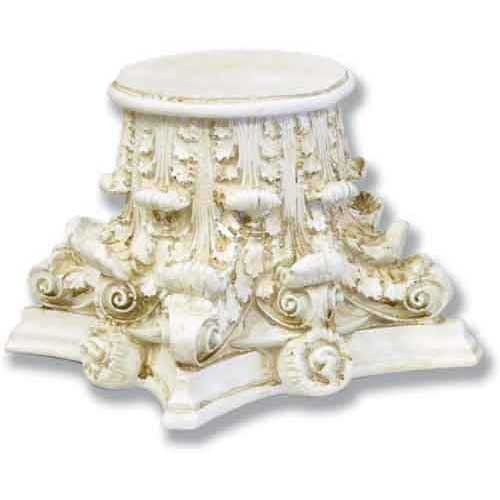 Corinthian Riser Candleholder Outdoor Statue (5 - Inch)