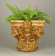 Corinthian Round Planter Additional Angle