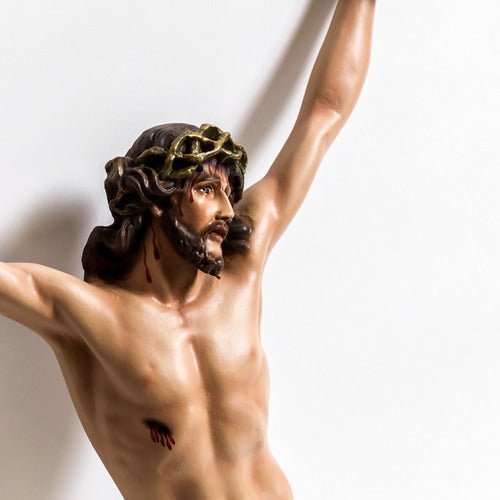Corpus of Christ Religious Statue (27 - Inch) Different Angle