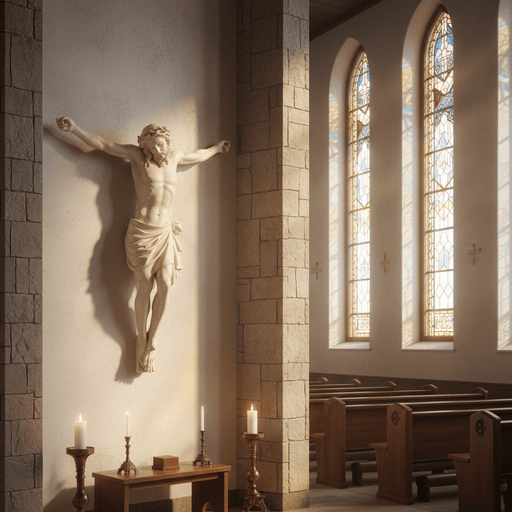 Corpus of Christ Religious Statue (46-Inch)