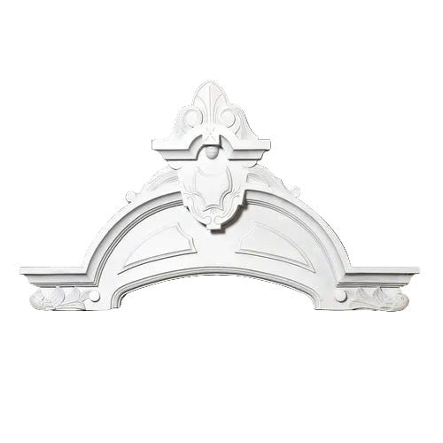 Cortland Over Door Outdoor Plaque (35.0 - Inch) Side View