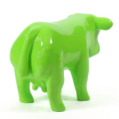 Cow Garden Statue (12 - Inch) Different Angle