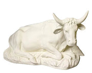 Cow Garden Statue (19 - Inch) Side View