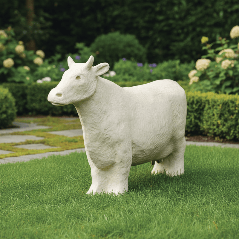 Cow Garden Statue (47-Inch)