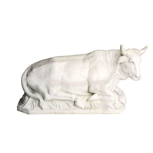 Cow Religious Scene Statue (71 - Inch)