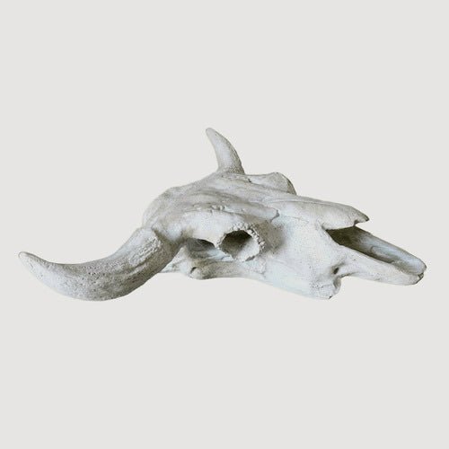Cow Skull Garden Statue (21 - Inch)
