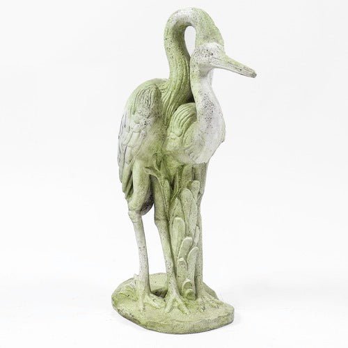 Cranes Bird Garden Statue (24 - Inch) Other Angle