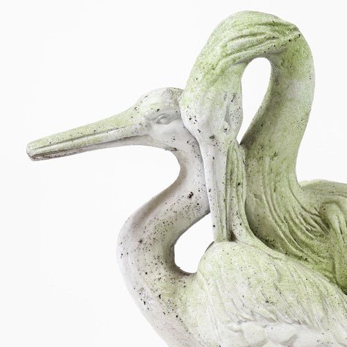 Cranes Bird Garden Statue (24 - Inch) Different Angle