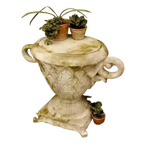 Crimson Table Outdoor Statue (31 - Inch)