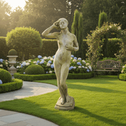 Crocus By Borgeson Statue (64 - Inch) Side Angle