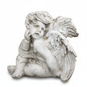 Cute Cherub Garden Statue (12 - Inch)