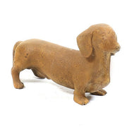 Dachshund Dog Garden Statue (12 - Inch) Side View