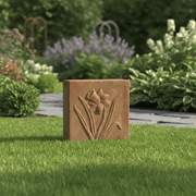 Daffodil Outdoor Statue (12 - Inch) Side Angle