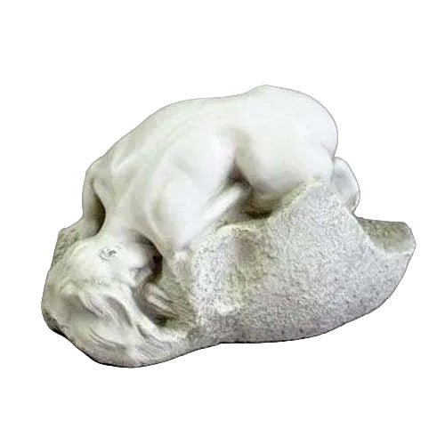 Danaide By Rodin Statue (7 - Inch) Side View