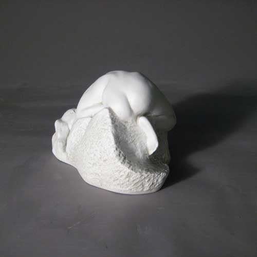 Danaide By Rodin Statue (7 - Inch) Side Angle