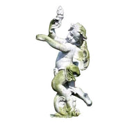 Dancing Cherub with Torch Garden Outdoor Statue (43 - Inch)