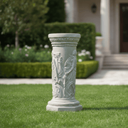 Dancing Muse Outdoor Statue (22 - Inch) Side Angle