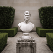 Dante the Poet Bust Display Decor (29-Inch)