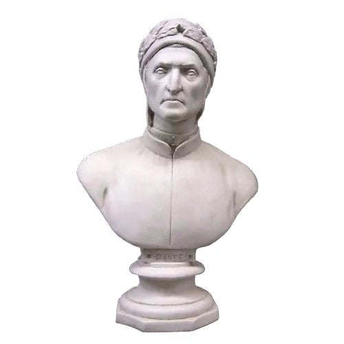 Dante the Poet Bust Display Decor (29-Inch)