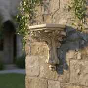 Daprato Leaf Outdoor Bracket (11 - Inch) Side Angle