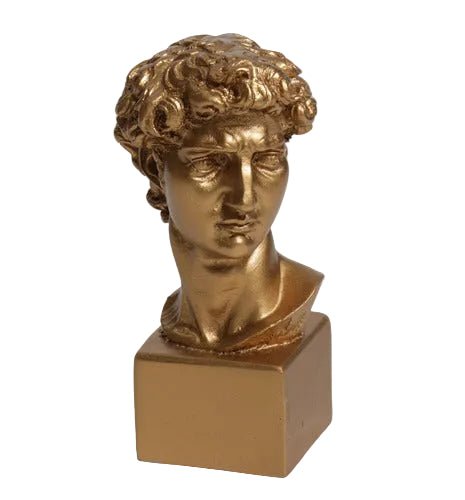 David Bust Display Decor (9 - Inch)