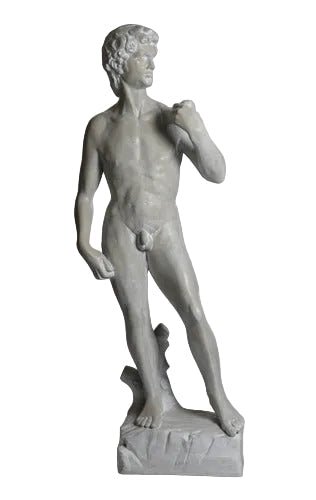 David Standing Statue (81 - Inch) Side View