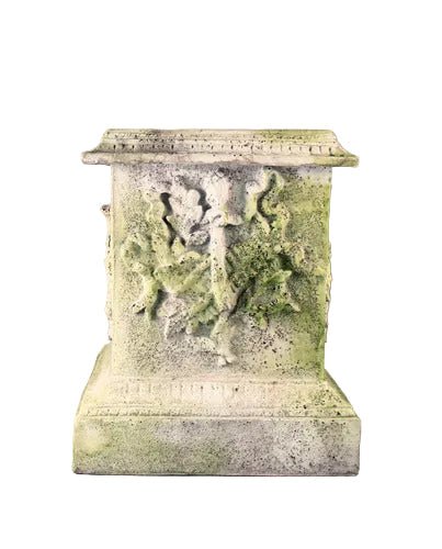 Decorative Horn Pedestal Statue (23 - Inch)