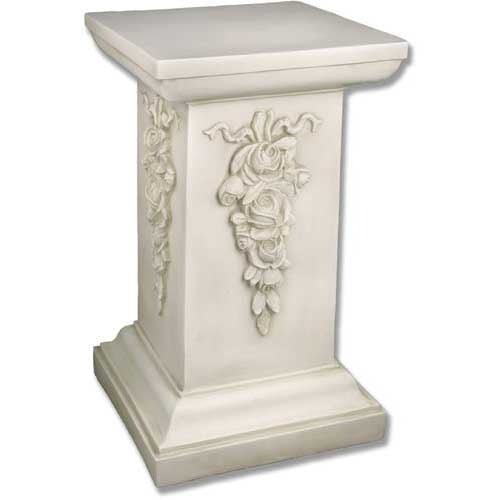 Decorative Square Pedestal Statue (30 - Inch)