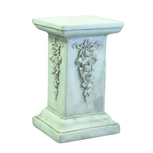 Decorative Square Pedestal Statue (30 - Inch)