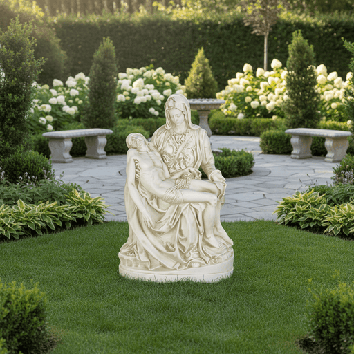 Pieta Statue (41 - Inch) Side Angle