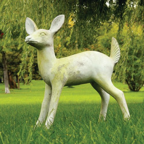 Deer Fawn Garden Statue (23 - Inch) Additional Angle