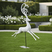 Deer Garden Statue (100-Inch)