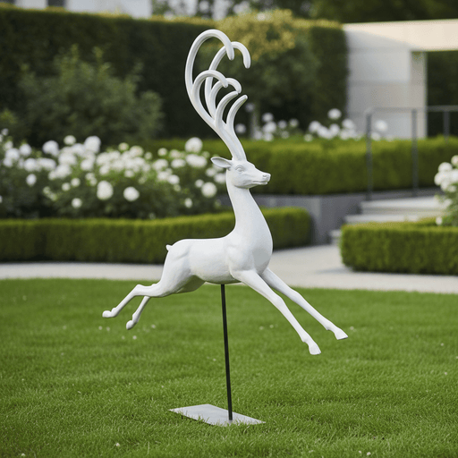 Deer Garden Statue (100-Inch)