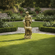 Deer Garden Statue (20 - Inch) Side Angle