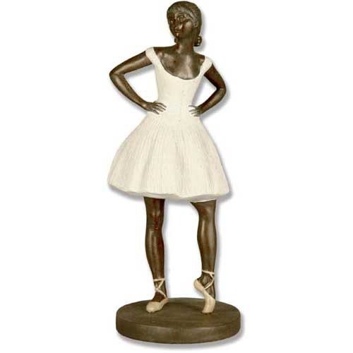 Degas Ballerina Rose Statue (16-Inch)